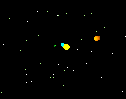 OpenGL-Sonnensystem